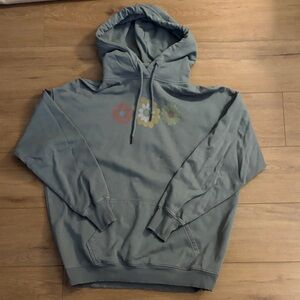 American Eagle Outfitters Floral Hoodie - Gray